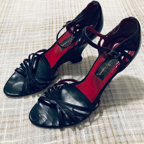 Ankle Strap 3.5" Wedge Sandals Made in Spain - Picture 2 of 16